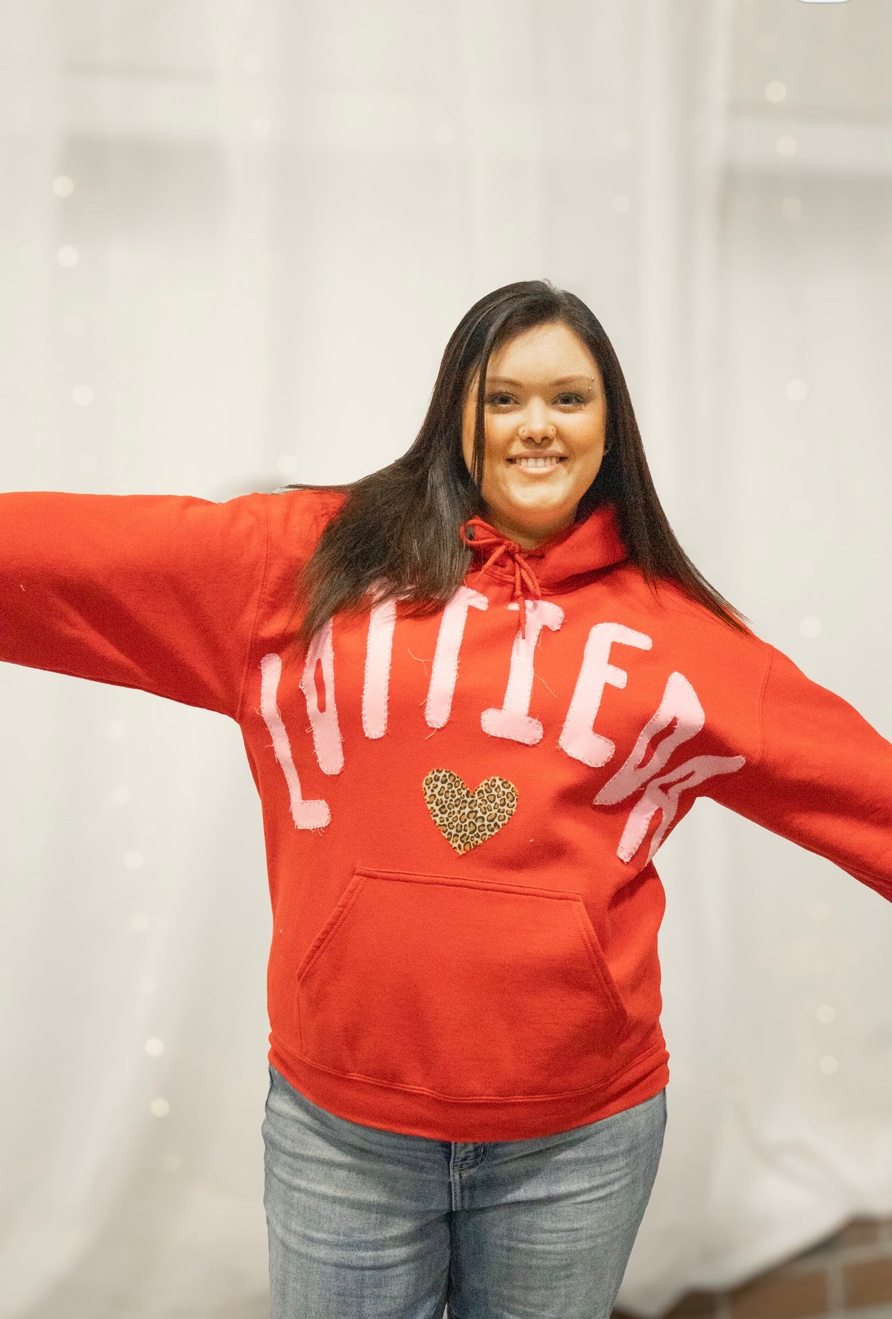 VALENTINES PATCHWORK HOODIE