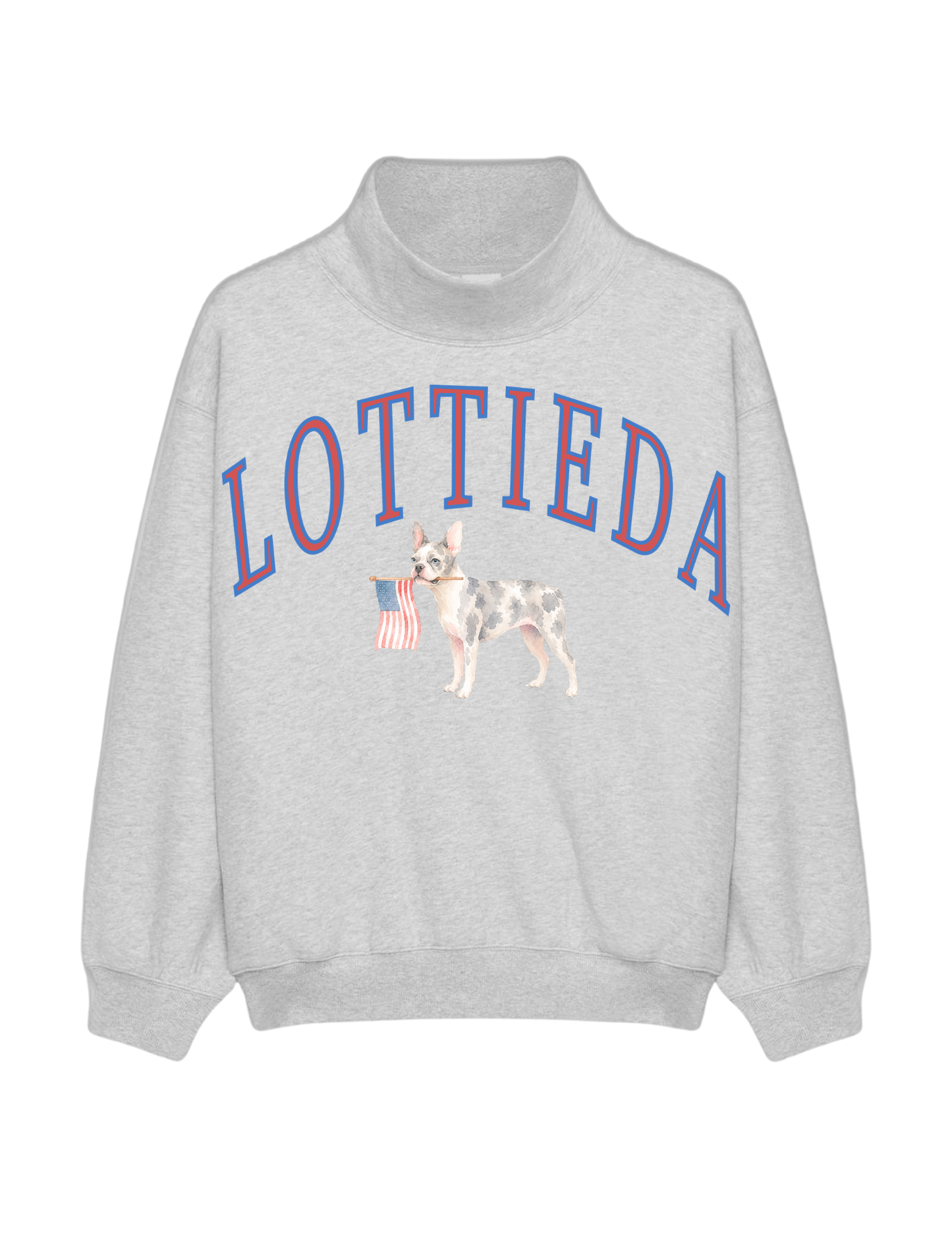 Classic USA Lottie Mock Neck