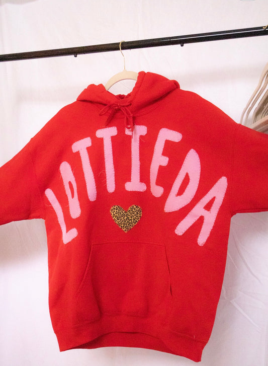 VALENTINES PATCHWORK HOODIE